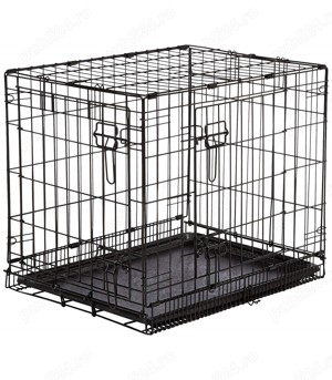  Cusca pliabila pentru transport animale companie, marime M - imagine 2