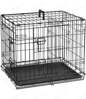  Cusca pliabila pentru transport animale companie, marime M - imagine 4