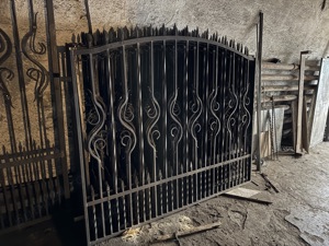 Vand poarta si gard din fier forjat