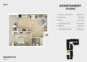 Apartament 2 camere