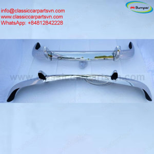 Volvo Amazon Euro type (1956-1970) bumpers by stainless steel new - imagine 2