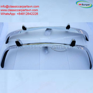 Volvo Amazon Euro type (1956-1970) bumpers by stainless steel new - imagine 4