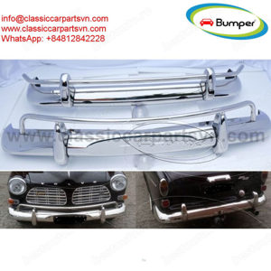 Volvo Amazon USA style (1956-1970) bumpers by stainless steel  - imagine 4