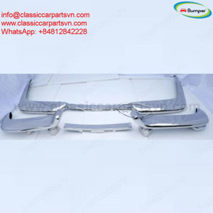 Volvo P1800 Jensen Cow Horn (1961-1963) bumpers by stainless steel new