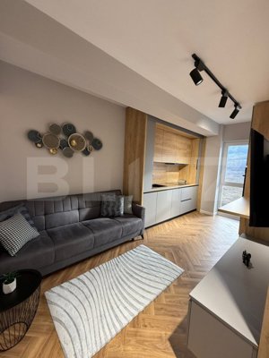 Apartament la cheie, 2 camere, nou, parcare, expunere sudica, zona Terra - imagine 2