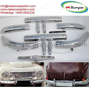 Volvo PV444 (1947-1958) bumpers by stainless steel new 