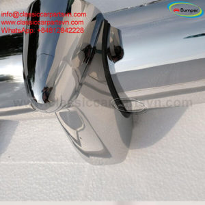 Volvo PV 444 (1947-1958) bumpers with bullhorns overriders by stainless steel  - imagine 4