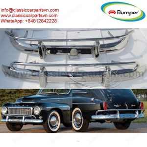 Volvo PV 544 USA type (1958-1965) bumpers by stainless steel new 