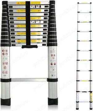  Scara telescopica, aluminiu, 3,8 m, TLS38040B - imagine 3