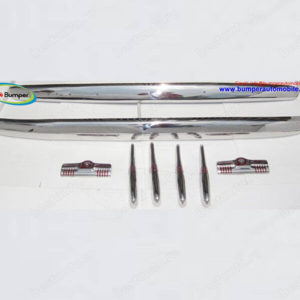 Volvo 830, 831, 832, 833, 834 (1950-1958) bumpers by stainless steel new  - imagine 4