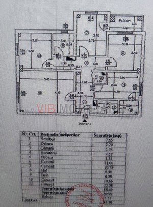 Muncii - Calea Calarasilor - 4 camere /nemobilat - 94mp - imagine 2