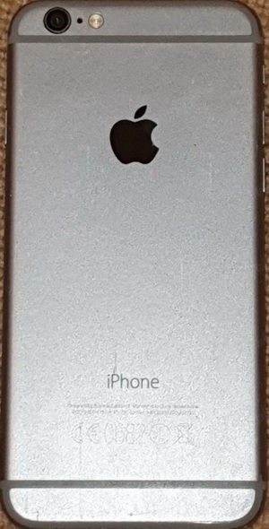 iPhone 6, negru cu spate gri, pentru piese