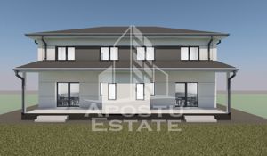 Duplex modern de vanzare, cu 5 camere, la asfalt in Mosnita Noua - imagine 3