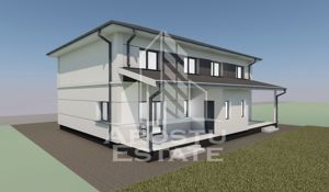 Duplex modern de vanzare, cu 5 camere, la asfalt in Mosnita Noua - imagine 4