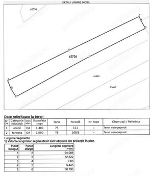 Teren intravilan 2900 mp - sat Fagetel comuna Dobra, jud. Hunedoara - imagine 2