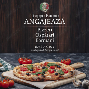 Angajam Pizzer cu experienta!