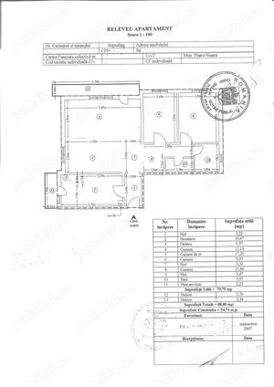 Apartament 3 Camere Maratei Dolinex 88mp etaj 3 4 decomandat - imagine 10