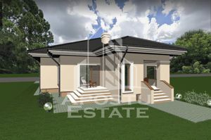 Jumatate de duplex modern de vanzare in Mosnita Veche - imagine 2