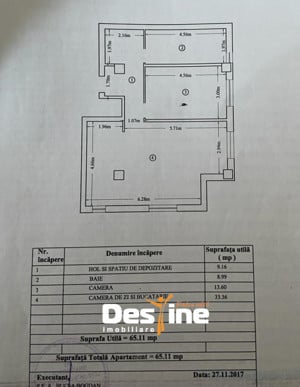 Apartament 2 camere,Rediu(Casablanca)79,5k- 65mp+teresa 22mp - imagine 11