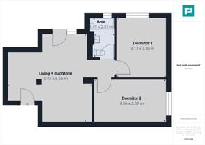 Apartament cu 3 camere și loc de parcare în zona Torontalului - imagine 8