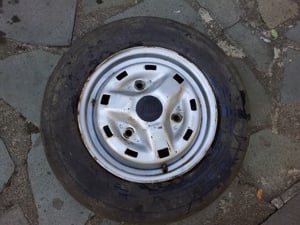 DACIA - roata , cauciuc , janta - imagine 3