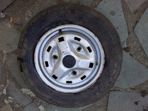 DACIA - roata , cauciuc , janta