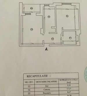 in zona CENTRALA inchiriez apartament 2 camere pe Blv Unirii - imagine 9