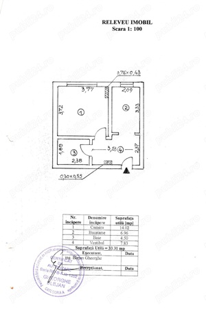 Brancoveanu-Aurel Persu,semistradal,an 2012,include parcare si boxa!  - imagine 9