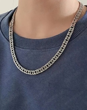 Vand lant din otel inoxidabil 55 cm model cubanez