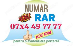 Numar WOW LUX - 07x4.49.77.77 - VIP platina aur usor gold numere cartela usoare cartele business