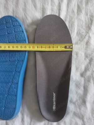 Talpici Karrimor Mens Memory Soft Insole Blue Size 9-10.5