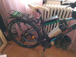 Vand bicicleta electrica de 500 w,aproape noua! - imagine 2