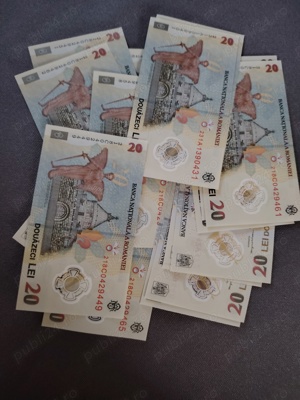 Vând bancnote de 20 lei pentru colecționari 
