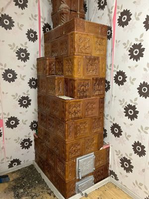 Vând sobă teracotă pe lemne - imagine 2