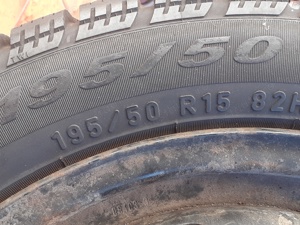 cauciucuri de iarnă pe jante de tablă  - imagine 4