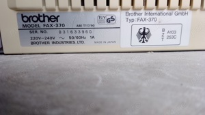 Combifax Brother FAX-370 - imagine 2
