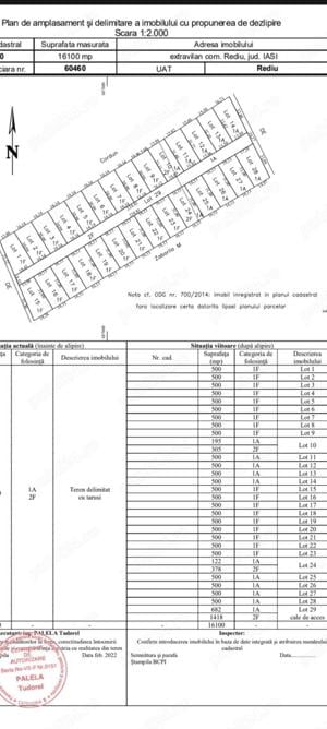 Vând 1000 mp teren extravilan în comuna Rediu, sat Breazu  - imagine 3