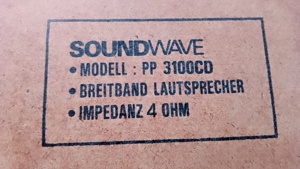 Boxa SoundWave model PP 3100CD - imagine 3