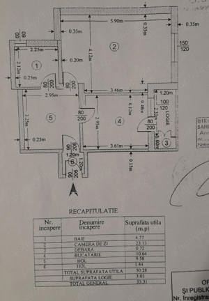 De vânzare, ultracentral în Râmnicu-Vâlcea, 53 mp - imagine 6