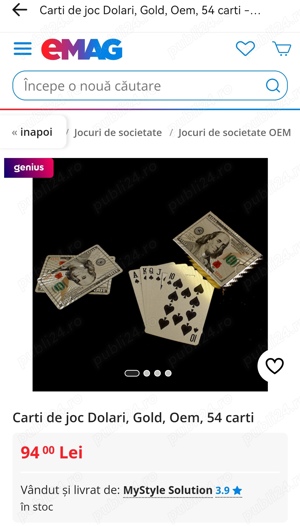 carti de poker sigilate