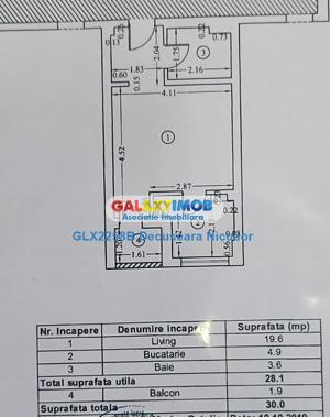 Garsonera in complex Militari Residence,Rezervelor, 46.900 euro - imagine 6