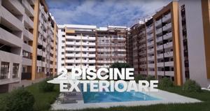 Garsonieră unica cu vedere la piscina, ultra moderna, de lux   Bloc 2024. Prima închiriere. Propriet - imagine 4