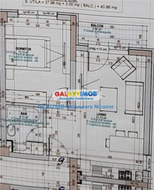 Apartament 2 camere Studiou, Finisat in Militari Residence 51.500 euro - imagine 8