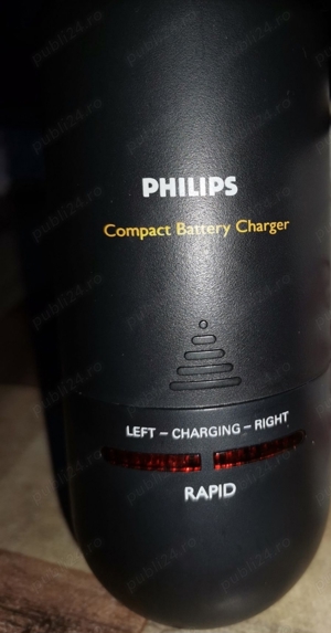 Convenabil 2 încărcătoare acumulatori Philips și Energizer