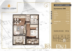 Apartament tip studio,bucatarie inchisa,predare 2025,Rahova - imagine 10