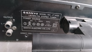 Tuner Sanyo LW MW FM stereo  - imagine 5