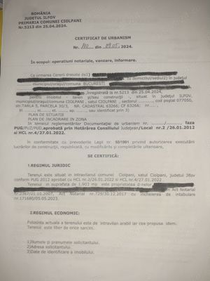 Ocazie ! Proprietar, teren 1900mp d=15,6m asfalt langa padurea , Palatul si Manastirea Snagov - imagine 5