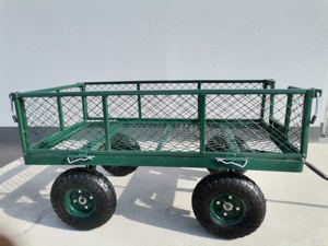 Carucior de gradina, cu plasa, verde, GC   014B