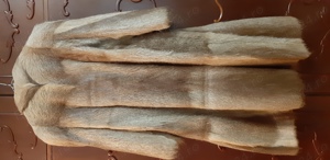 Haina lunga blana de nutrie - imagine 2