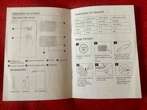 Compresor digital,fără fir,Li-ion cu Lanterna și Power Bank NOU - imagine 4